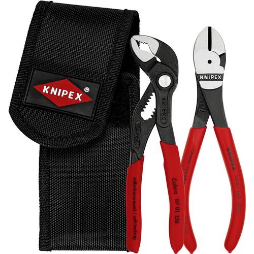 Knipex Jeu De Mini-Pinces En Pochette Ceinture Outils 00 20 72 V04 - 4 Pièces