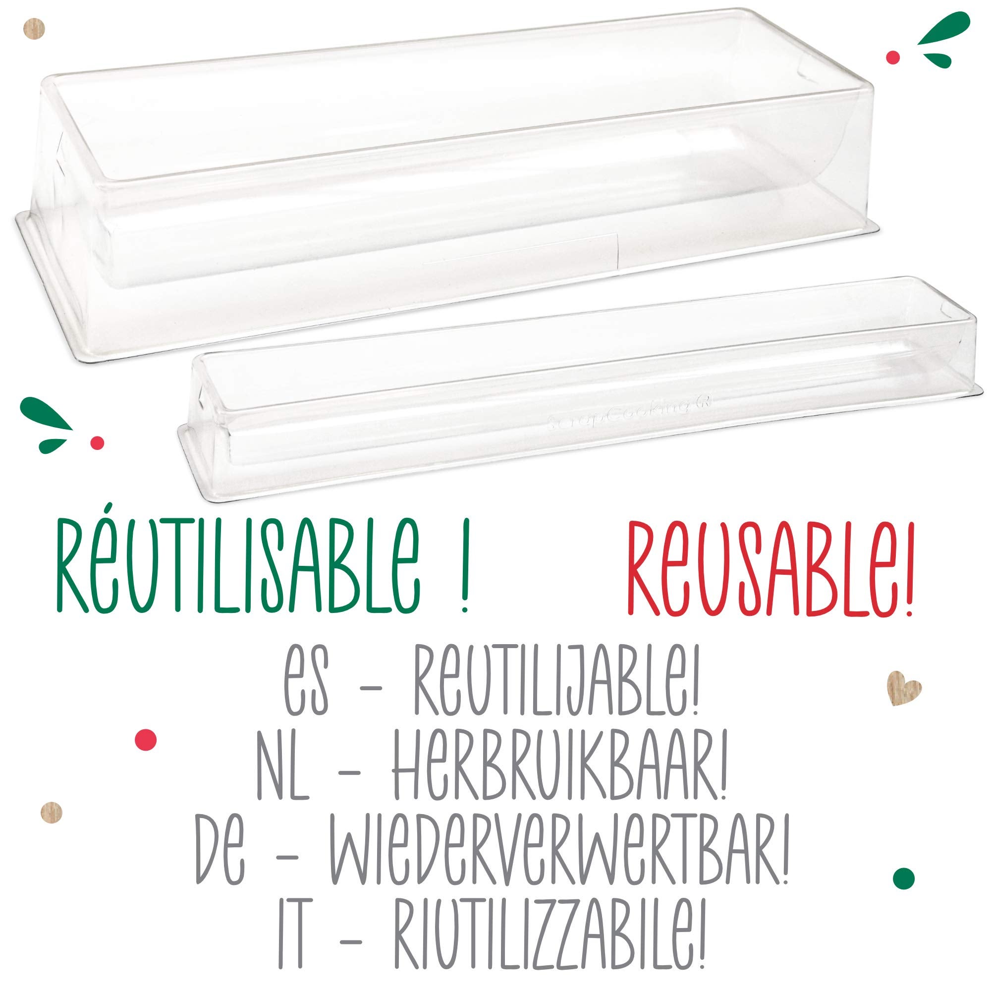 MOULE BUCHE AVEC INSERT SCRAPCOOKING - 8