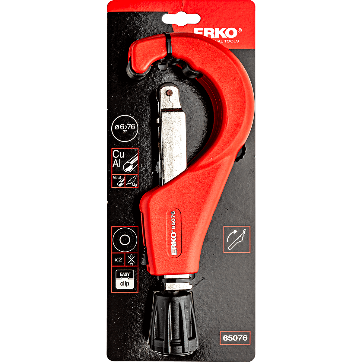 COUPE-TUBE METAL-Cu 6-76MM ERKO 65076 - 2