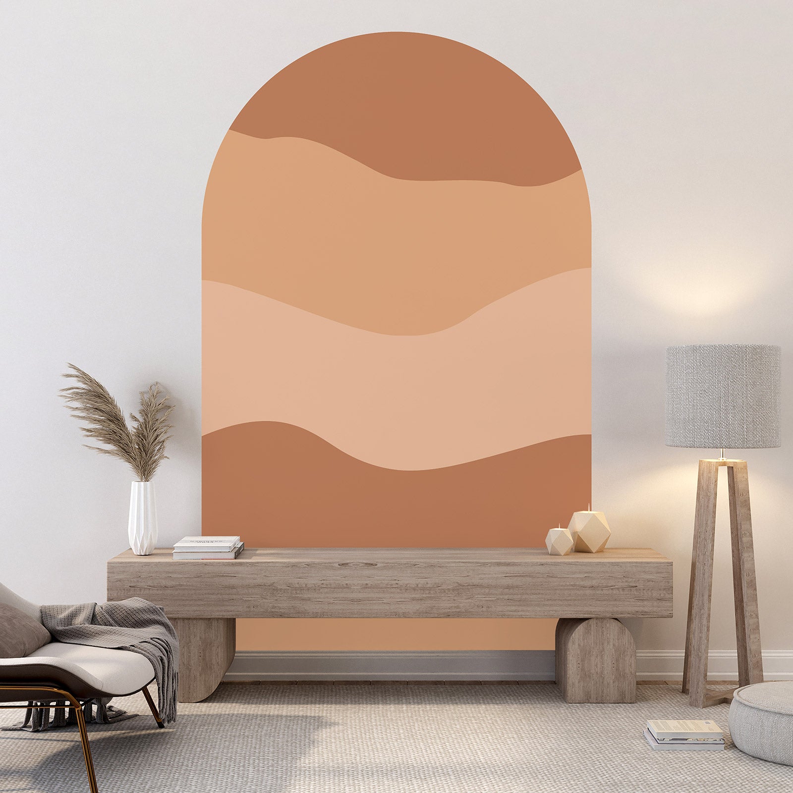 Stickers Arche - Design - Adhésif MAT - Largeur 40 x Hauteur 65 cm - 3