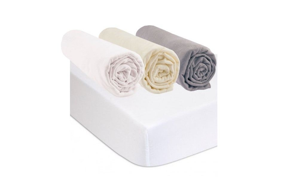 Drap Housse Berceau En Coton Bio Yukari - Imprimé Élégant, Élastique Tout Autour, Certifié GOTS - 2