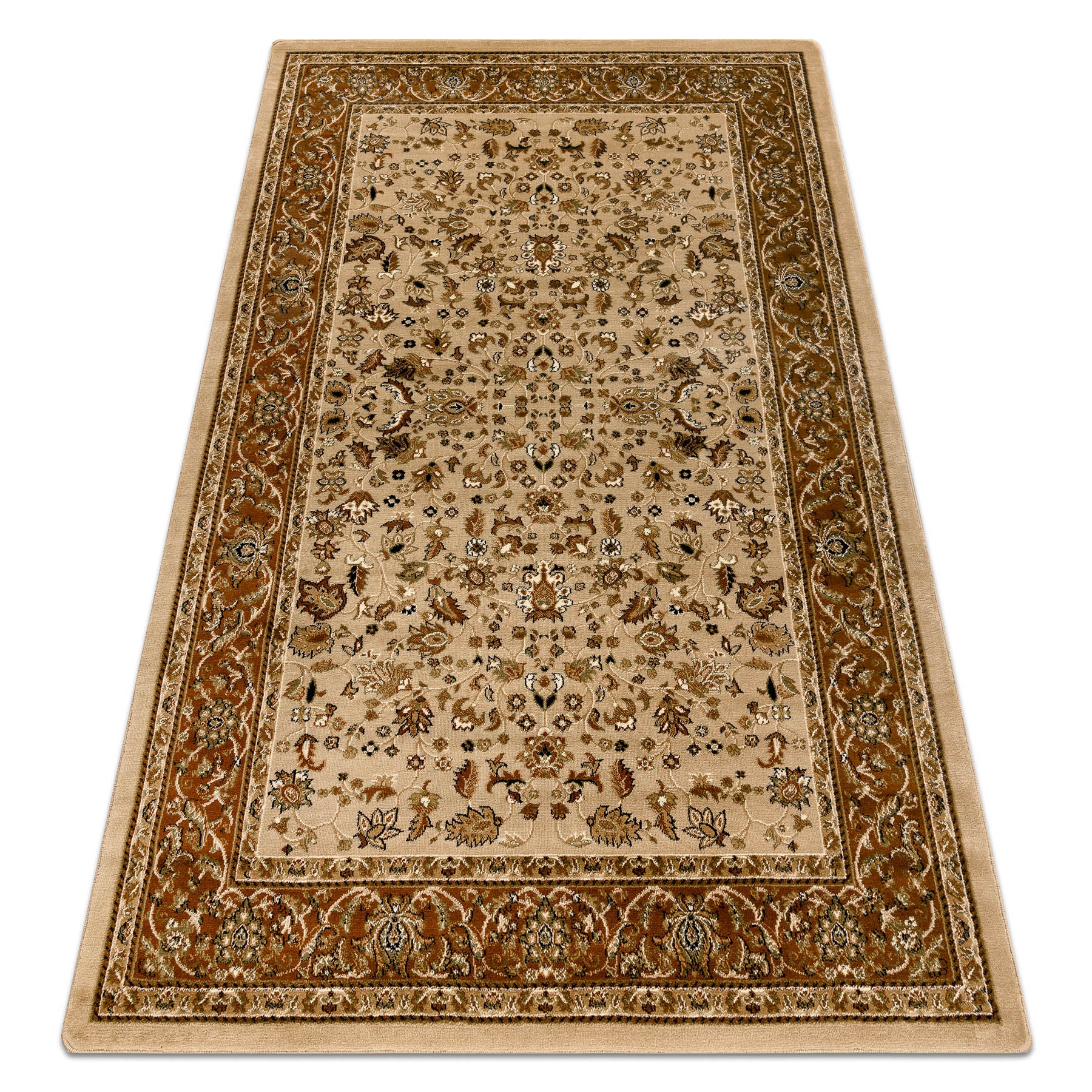 Dywan ROYAL E0176 Ramka - beż / brązowy 150x230 cm
