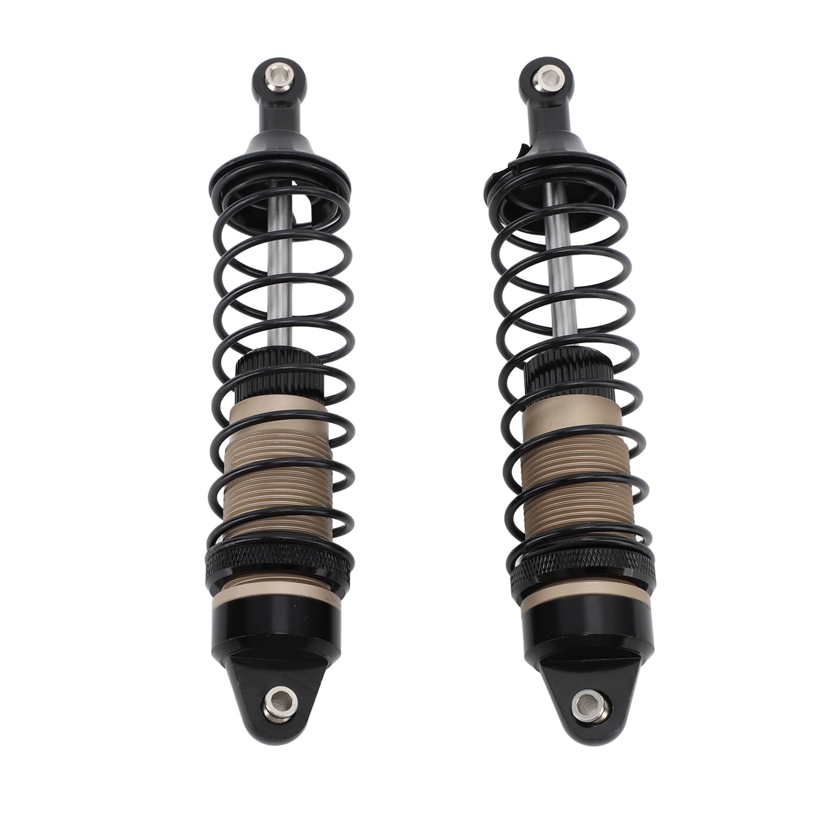Ammortizzatore per auto RC 105mm Molle altamente elastiche in lega di alluminio Ammortizzatore posteriore Slash Rustler 1/10 RC Car - 7