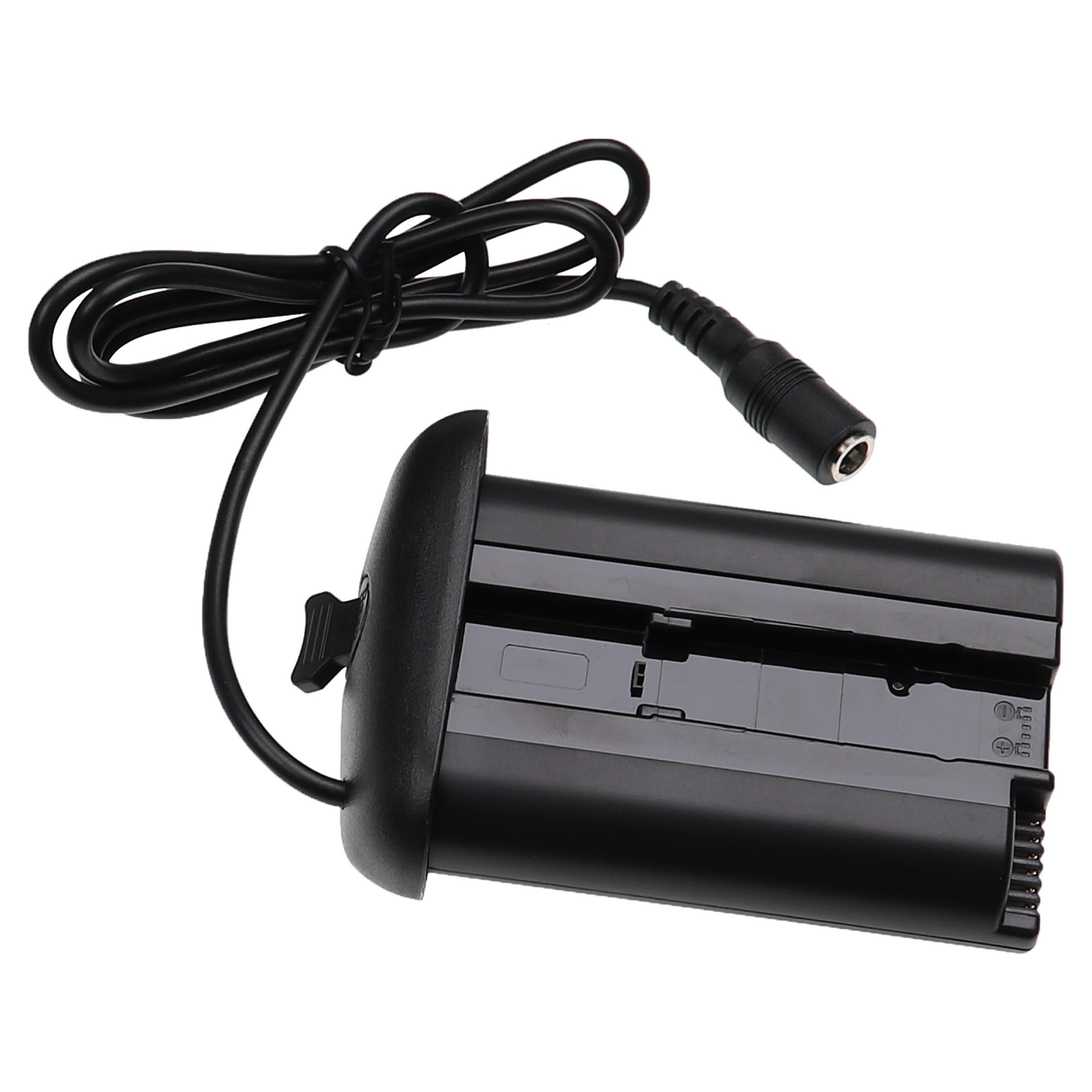 Coupleur DC Vhbw Pour Canon EOS 1Ds/1D Série - Câble D'alimentation Robuste - Neuf