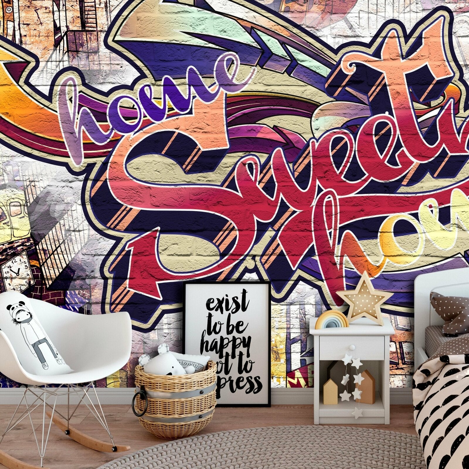 Papier peint Abstract Order - 300 x 210 cm | Leroy Merlin