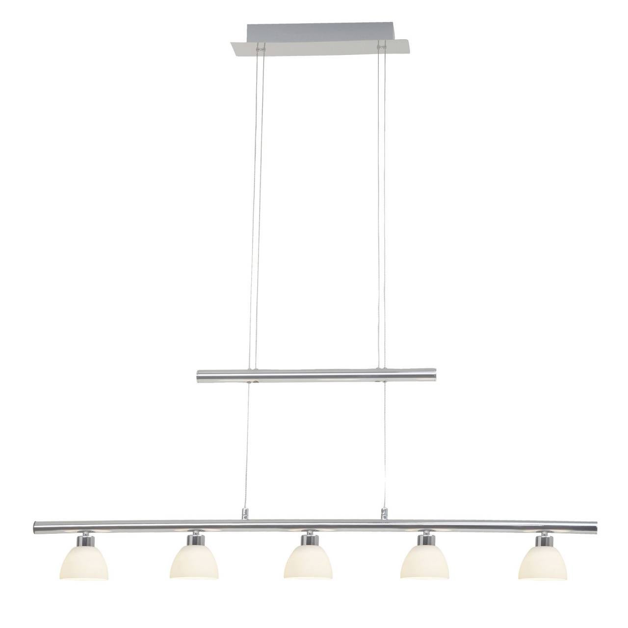 BRILLIANT lampa Alissa LED panel sufitowy 40x40cm srebrny / biały | 1x 32W LED zintegrowany (chip Samsung), (2500lm, 2700-6200K) | Skala A ++ do E | G