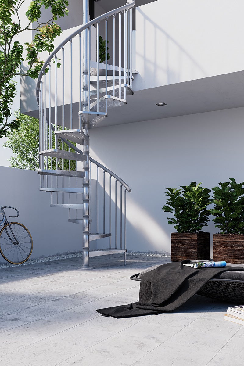 Zeta - Escalier en colimaçon - Ø 120 cm - 13 Marches - 2