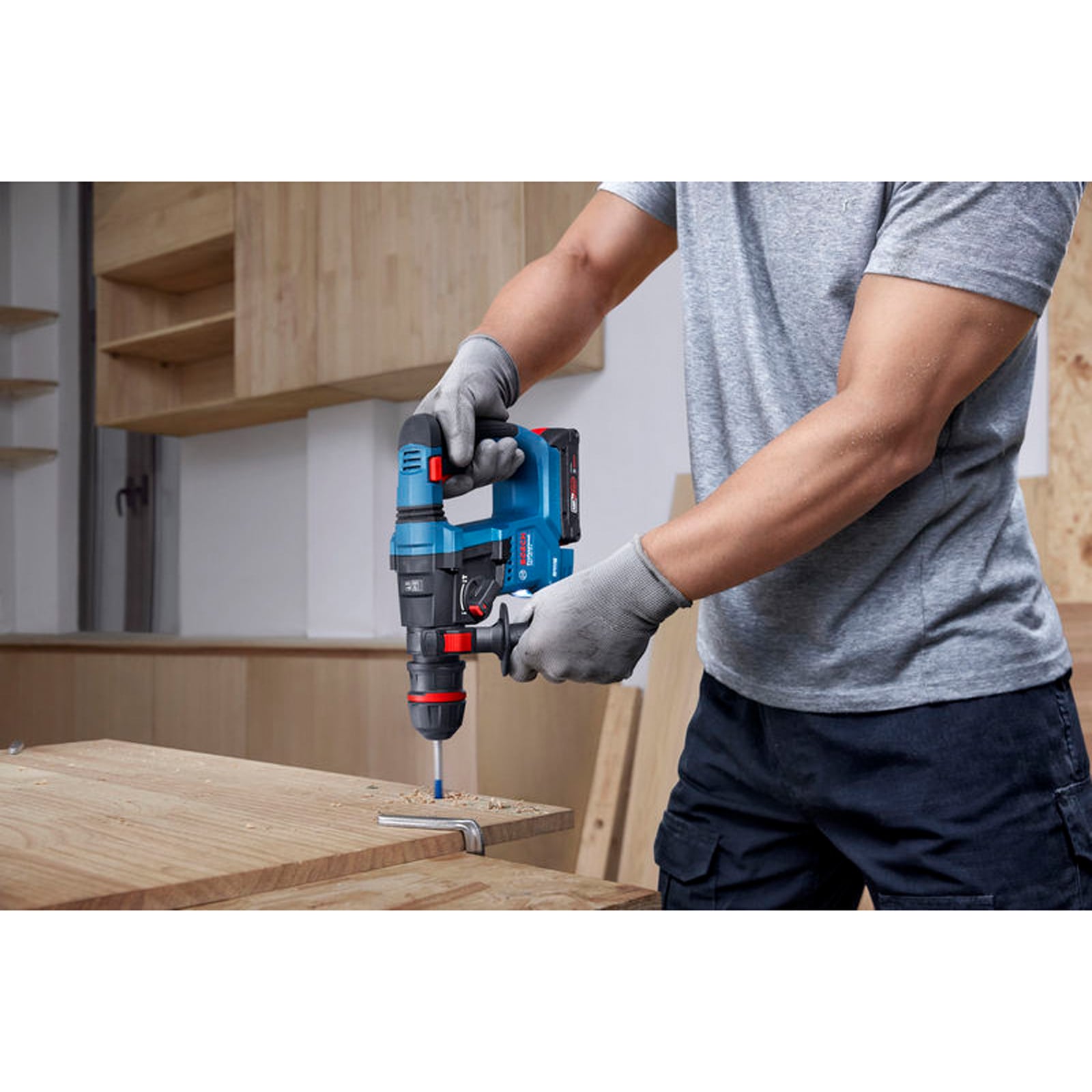Młotowiertarka 18 V GBH 18V-18 X Solo L-BOXX (narzędzie bez osprzętu) | 0611927102 - Bosch - 8