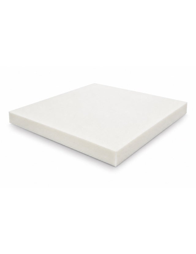 Éponge en mousse 38x38x4 cm pour housses de chaise et coussins en mousse polyuréthane