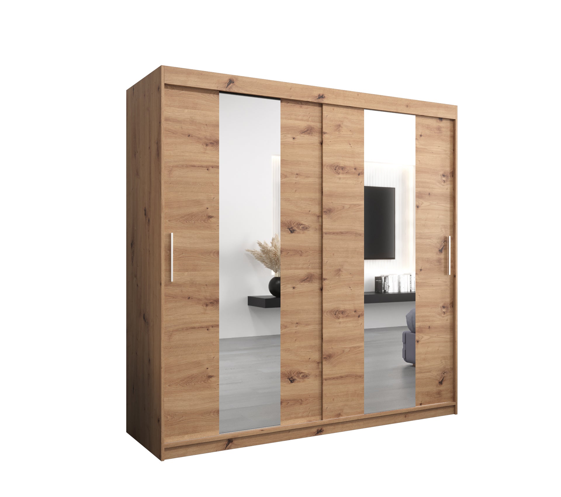 Szafa przesuwna garderoba POLE 200 x 62 x 200 cm Artisan - Abiks Meble