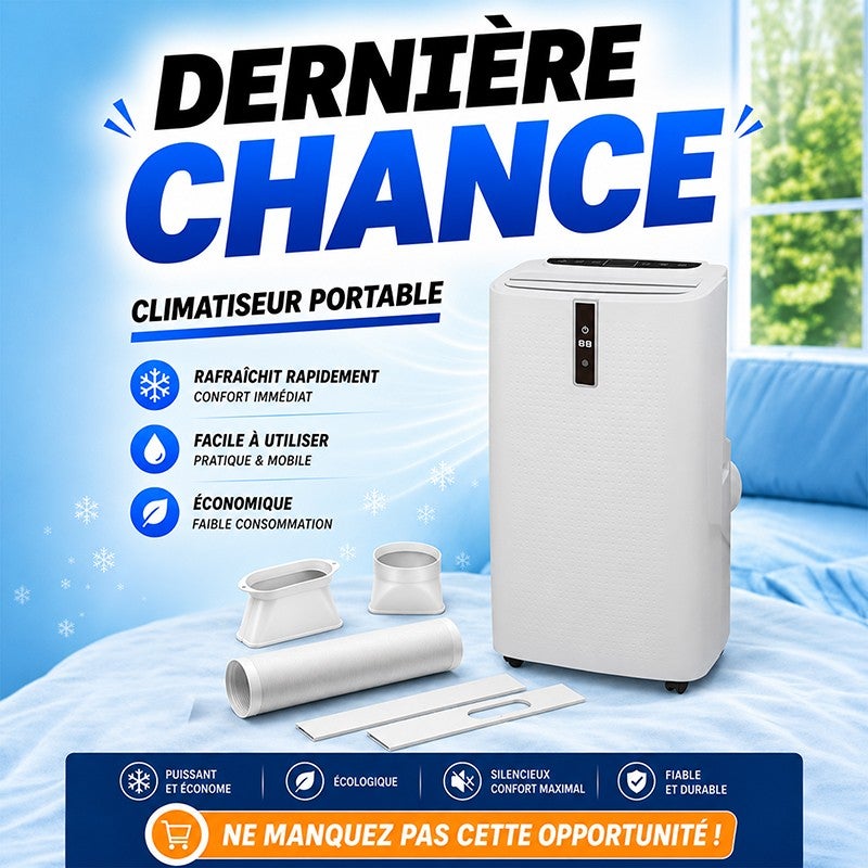 Climatiseur Mobile 4 En 1 - 12 000 Btu - Chauffage - Déshumidificateur - 2