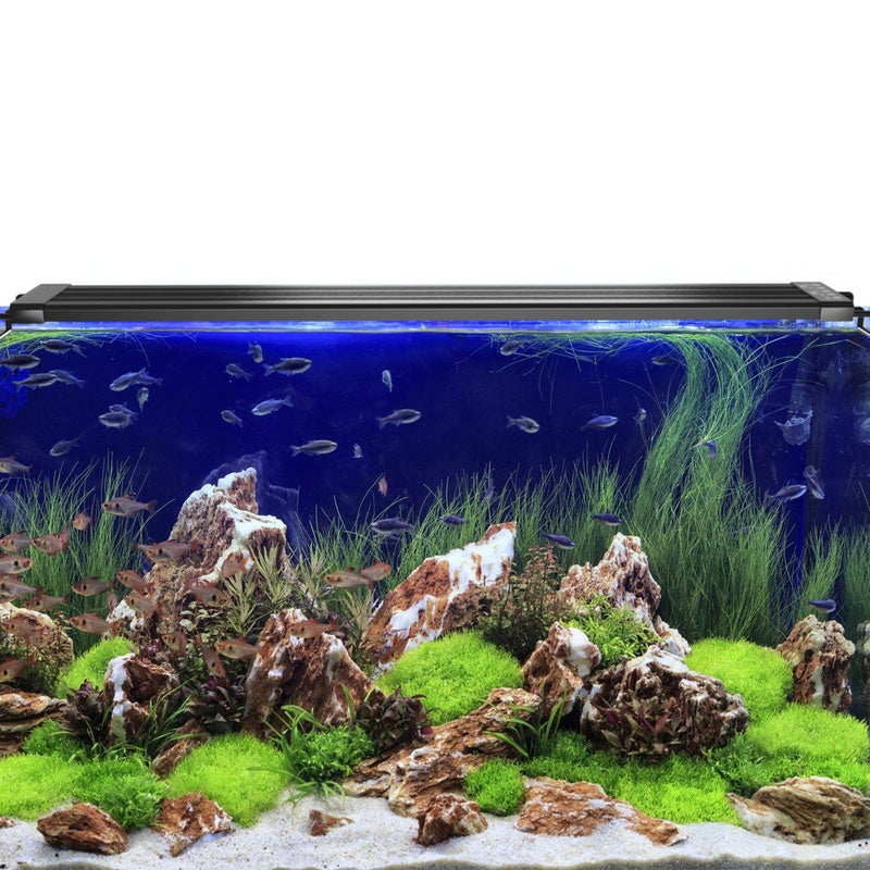 120-150cm Lampe Aquarium LED, RGB avec télécommande sans fil Étanche LED Lumière Aquarium D'éclairage - 6