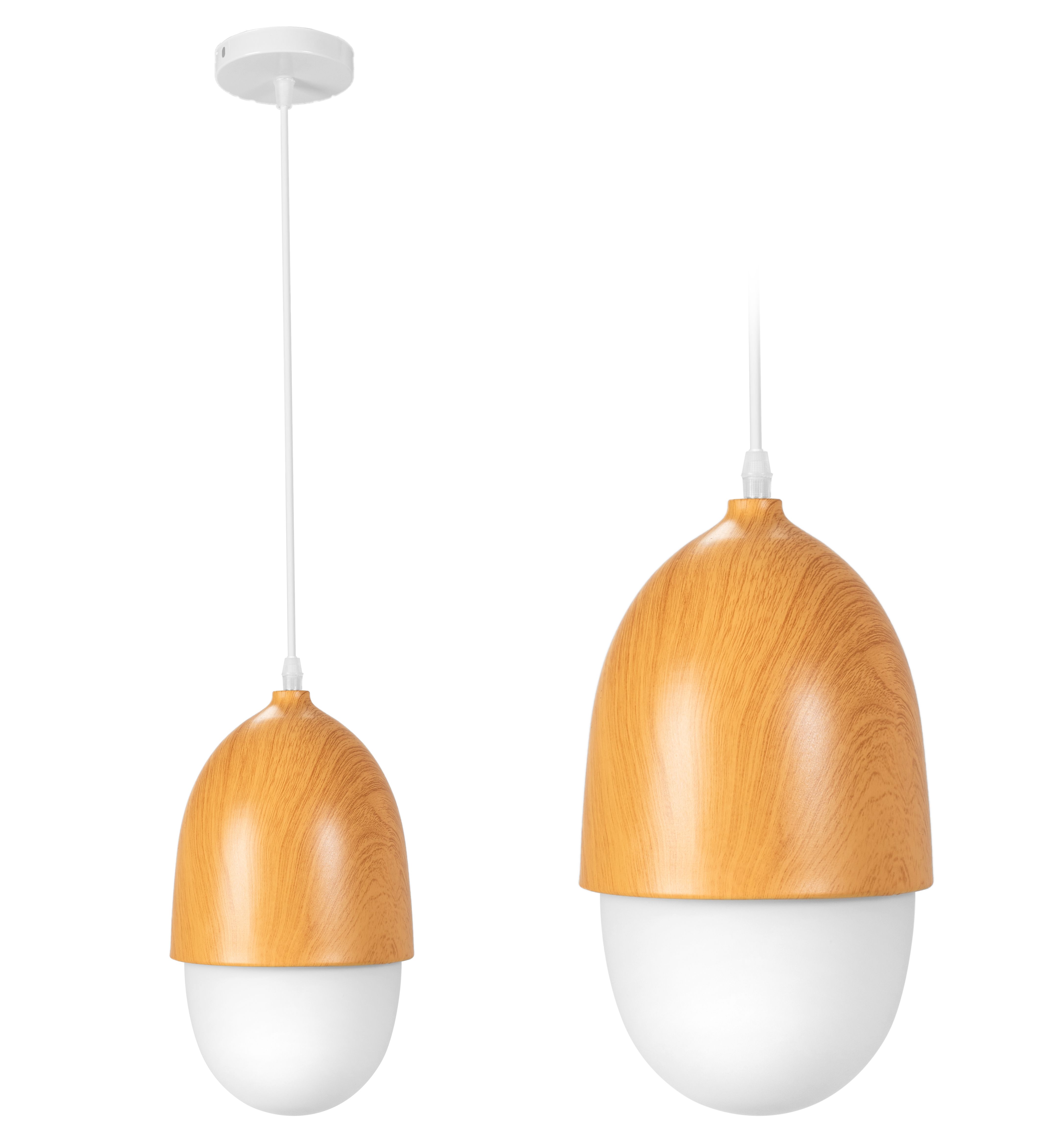 Lampa Sufitowa Wisząca Toolight App952-1Cp Ground Brązowy 14Cm