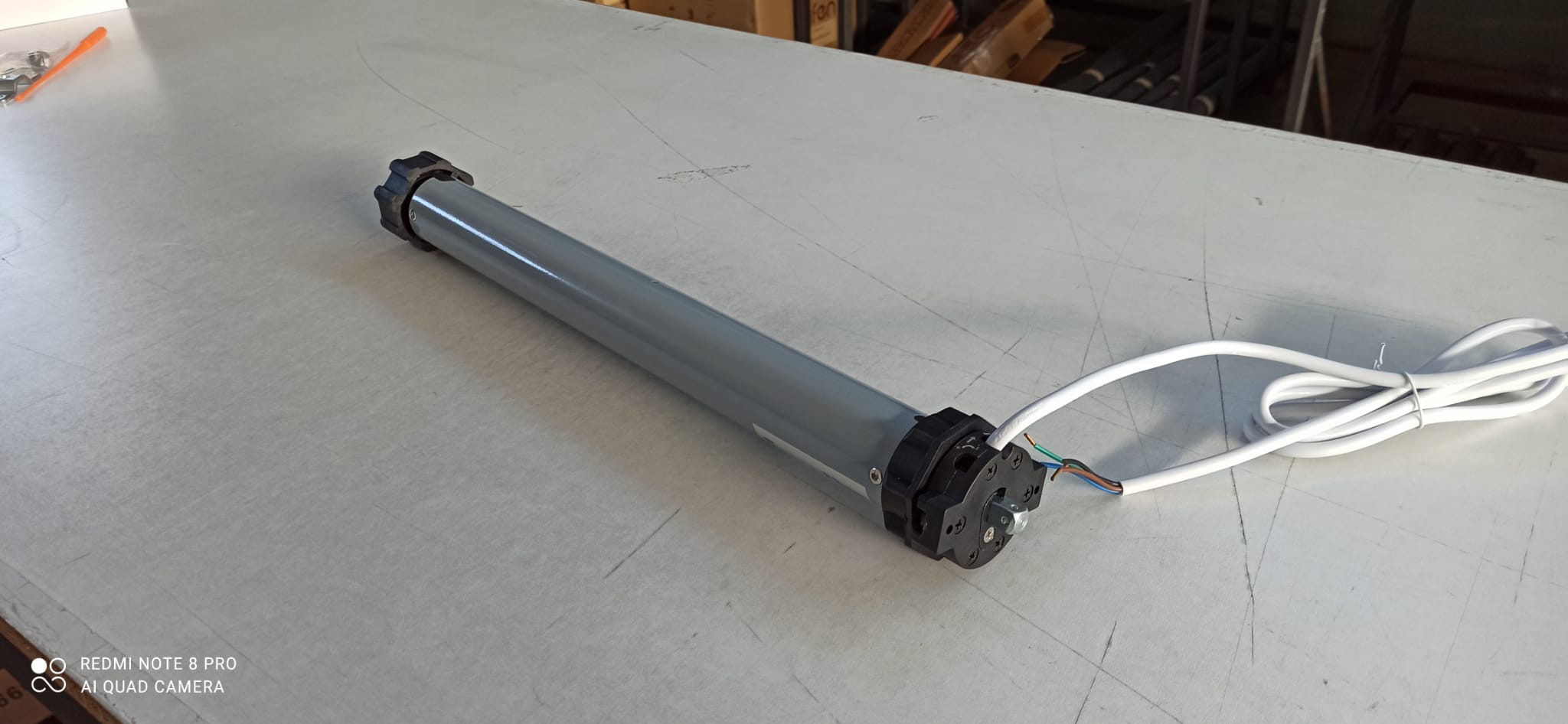 Kit tapparelle elettriche 100 kg 50 Nm Rullo da 160 cm a 195 cm Completo con Molle di Sicurezza - 3