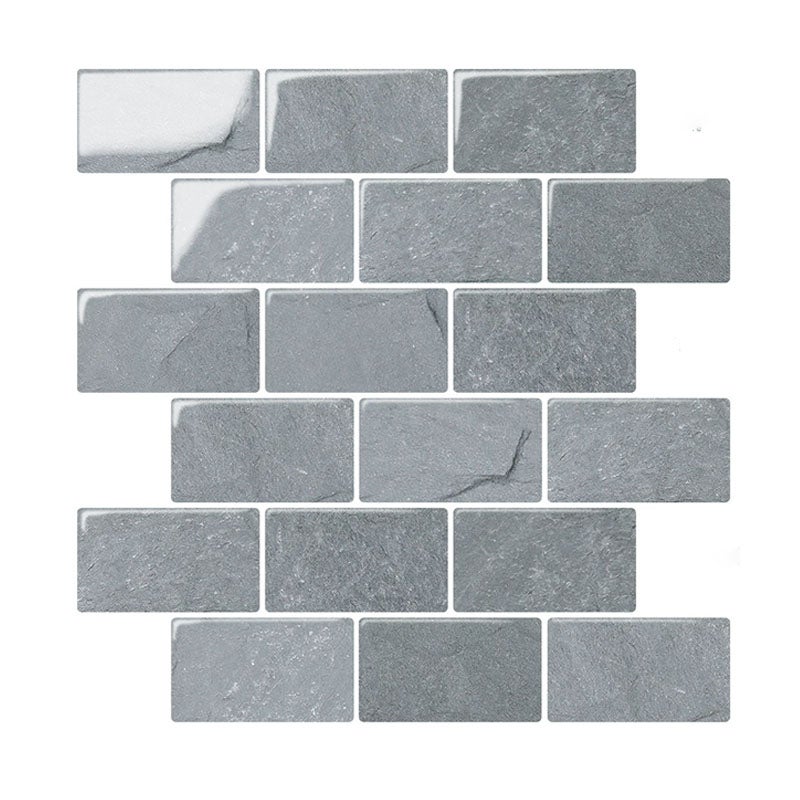 Samoprzylepny Panel Ścienny 3D - 10 sztuk do Dekoracji Ścian i Ścianek Prysznicowych - Wodoodporny - Mocny Klej, Łatwe Czyszczenie - 305x305mm