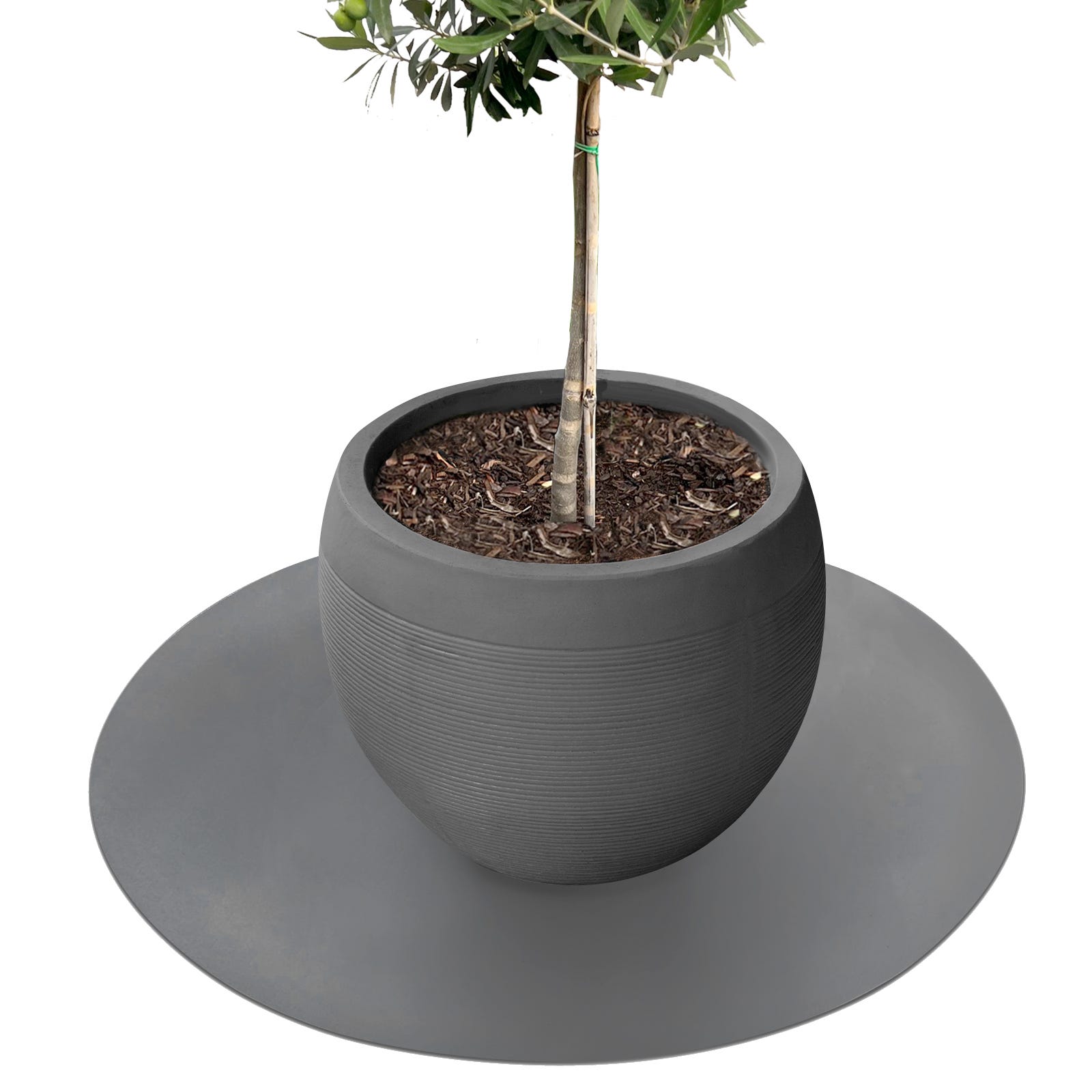 Dessous De Pot De Fleur En Liège Invisible Lot De 60 - Cale Antidérapante 5x1,5cm Pour Jardin Terrasse