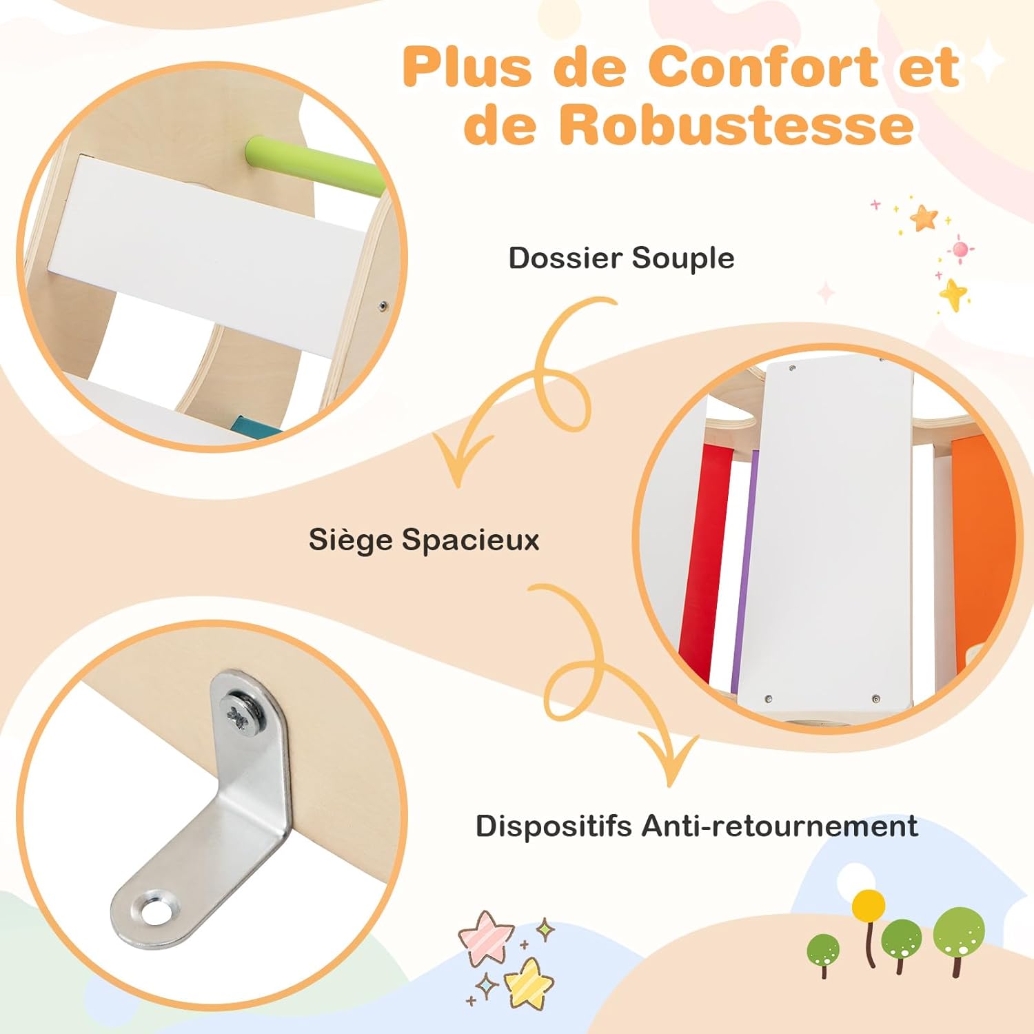 Cucina Giocattolo per Bambini, Cucina per Bambini con Frigorifero, Macchina del Ghiaccio, Lavatrice, Forno, Microonde, Lavello e Rubinetto, Co - 3