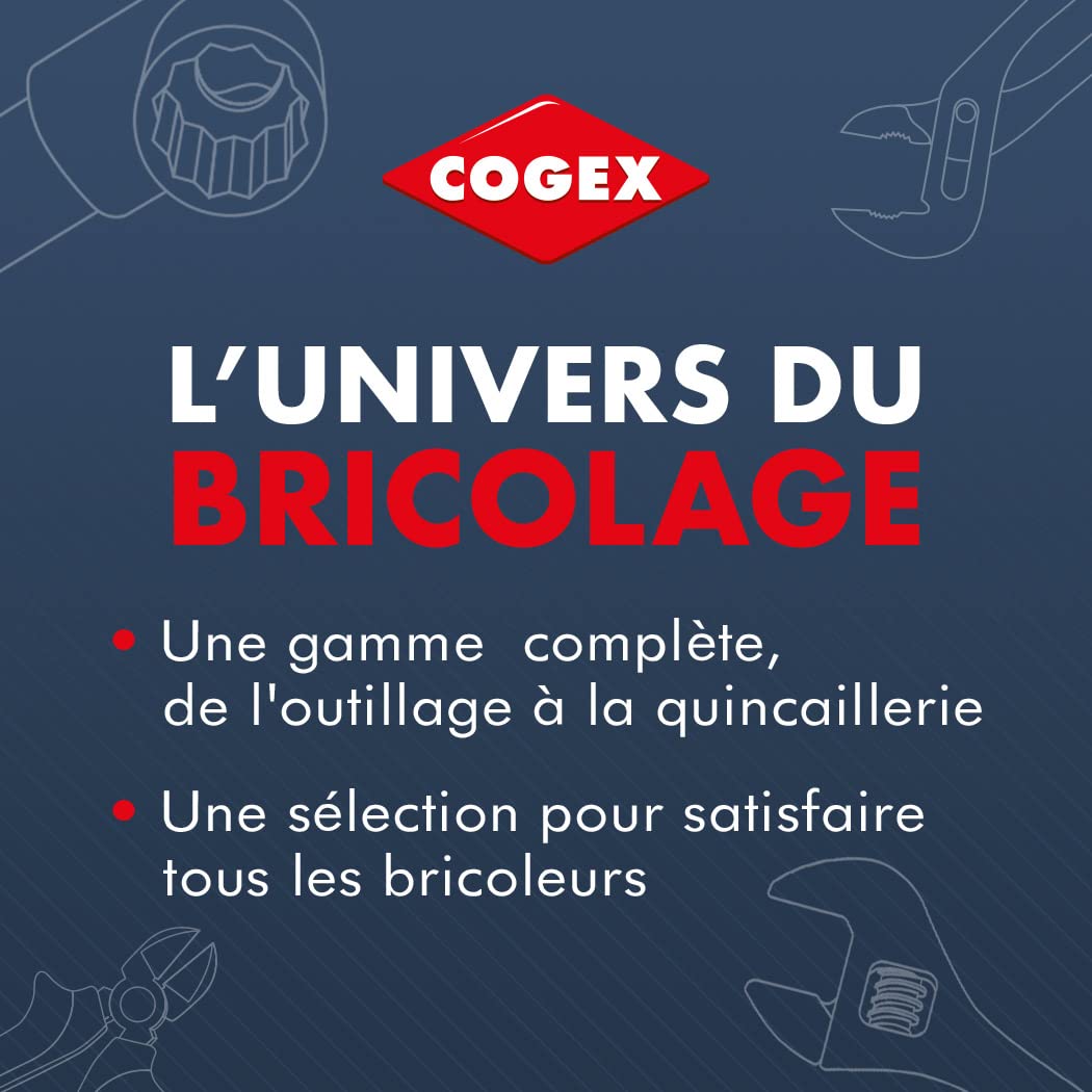 Bâche armée de protection 2 x 3 m plastique Cogex - 4