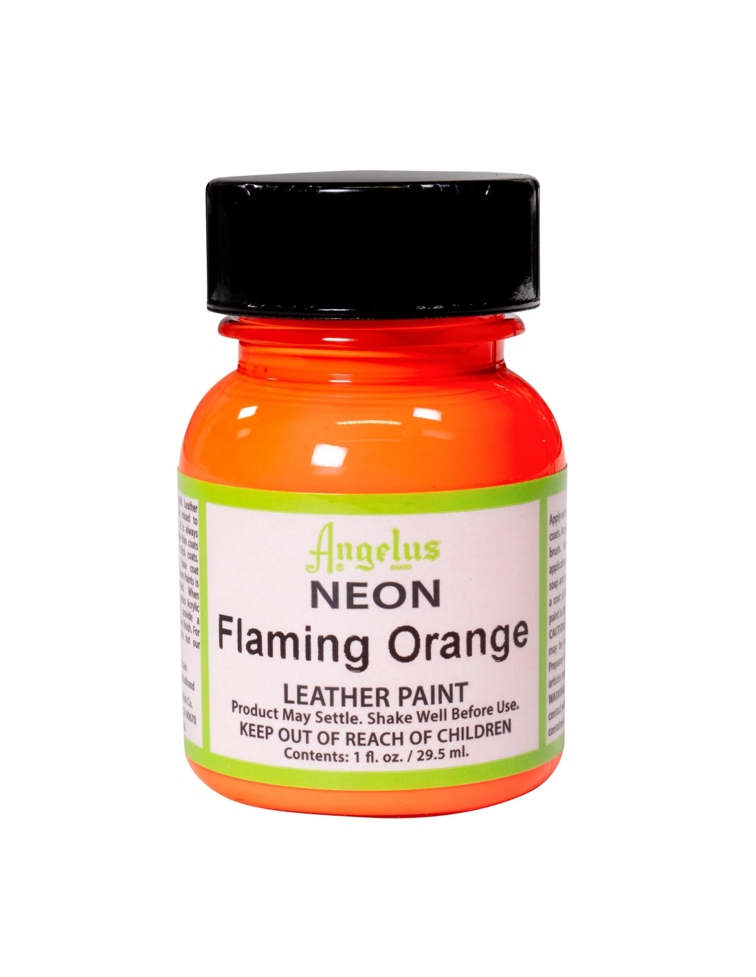 Pintura Cuero Y Polipiel Angelus Neón Flaming Orange 29,5 Ml | Leroy Merlin