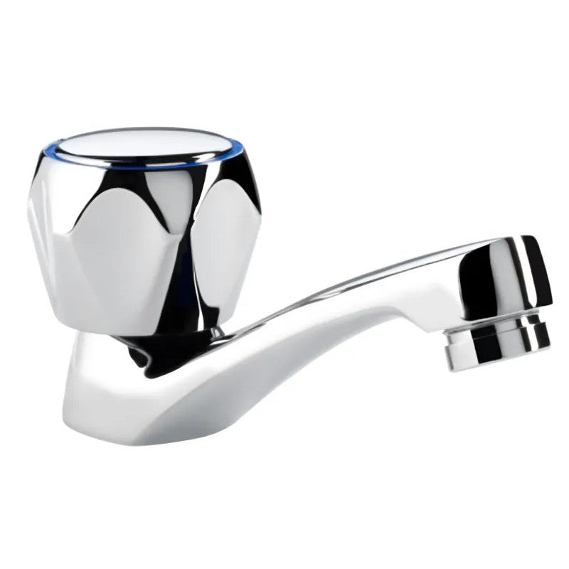 Robinet lave-mains eau froide DURAVIT Wave inox brossé