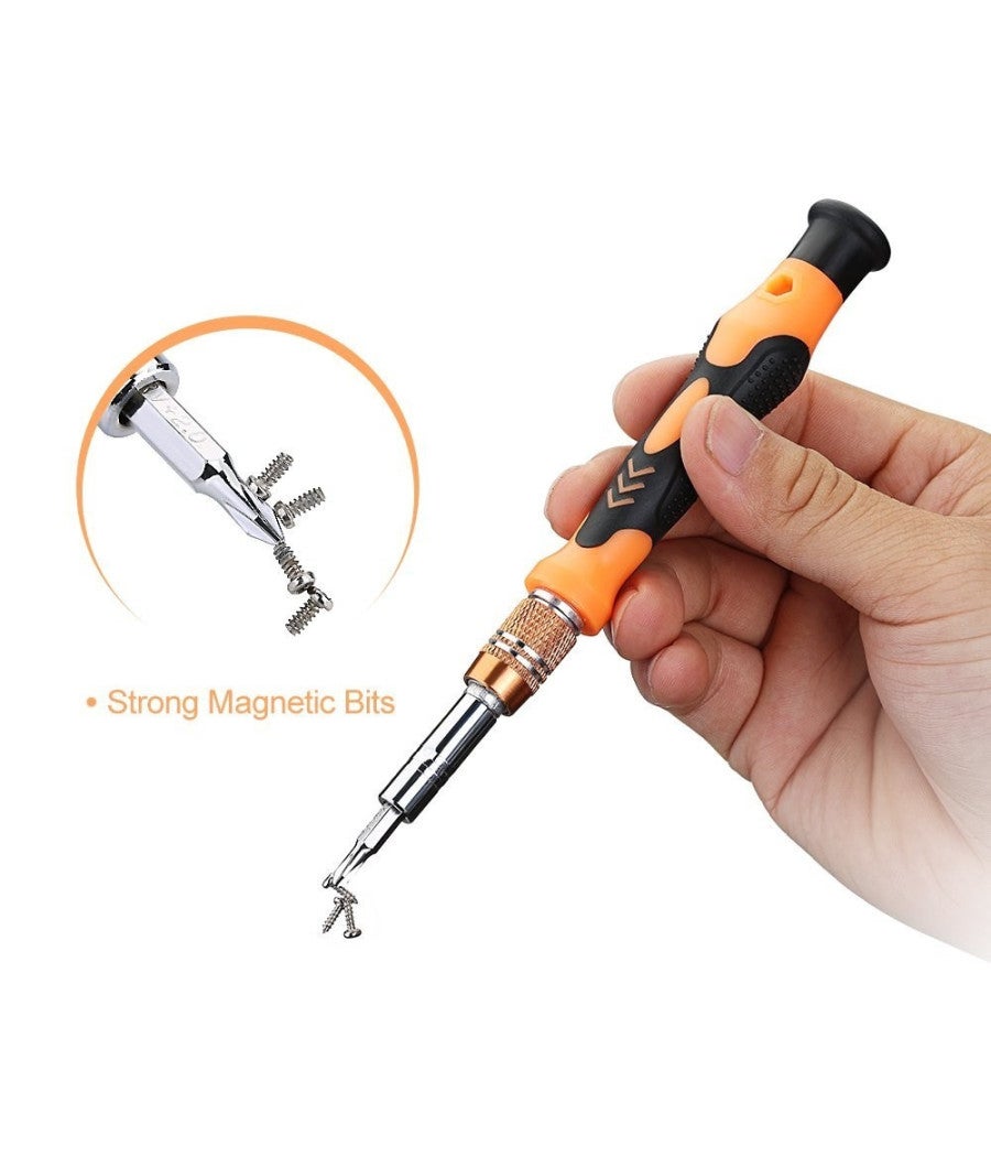Trade Shop - Set Cacciaviti Torx 6 + 6 Calamitati Per Pc Orologi ...