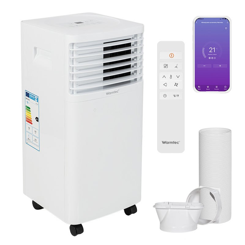Klimatyzator przenośny Warmtec osuszacz Wi-Fi 2600W do 30m² 3 tryby pracy Sotra KP26W