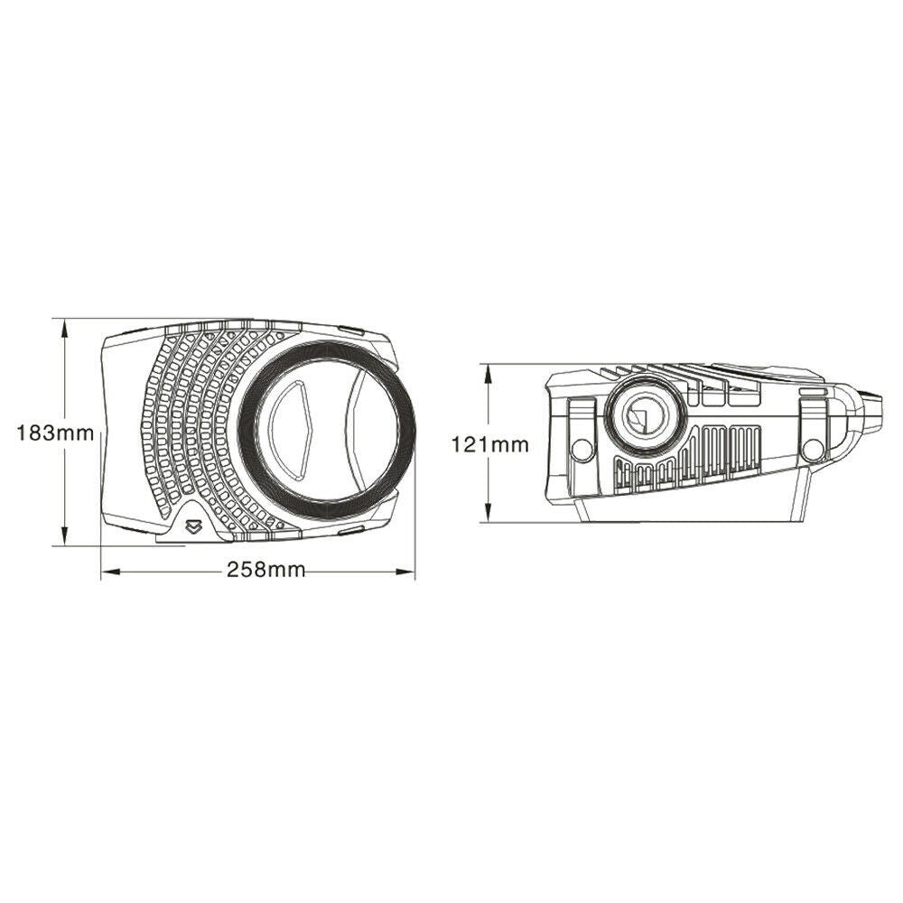 Pompe à eau de bassin filtre filtration cours d'eau eco 14000 litres par heure 120 watts koi 16_0002018 - 5