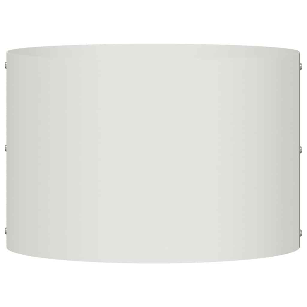 Aro para jardinera blanco 30 x 30 x 20 cm Acero laminado en frío - 2