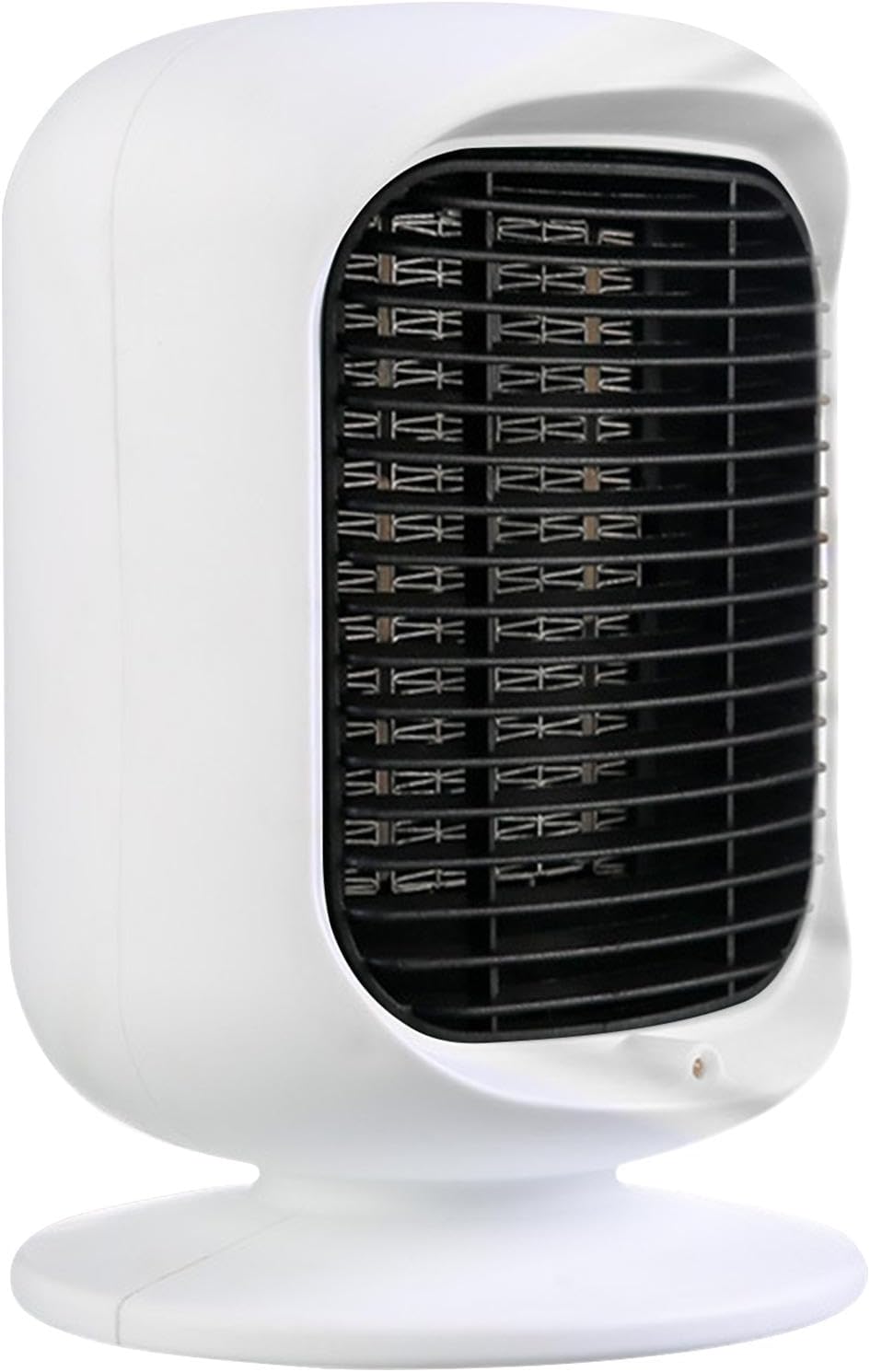 Biały dogrzewacz 1 200 W, mały format, dogrzewacz, elektryczny grzejnik dwubiegowy, przenośny grzejnik elektryczny