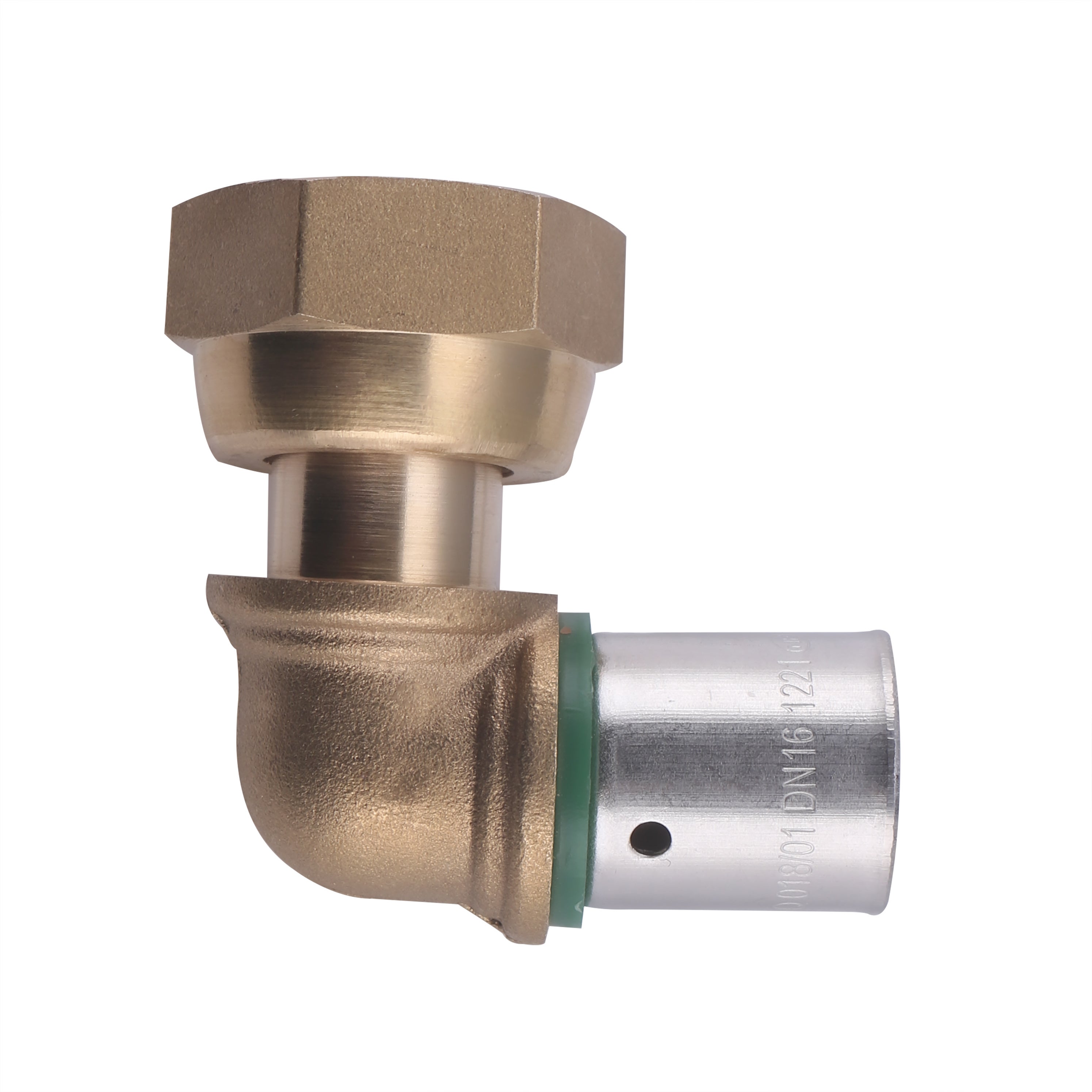 Raccord PER à Sertir Coude Ø16 - Femelle Tournant 15x21 NOYON & THIEBAULT - 3