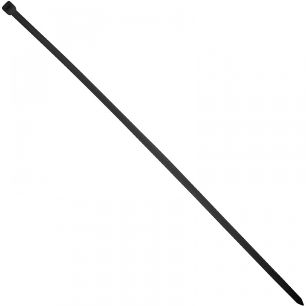 Zestaw czarnych zacisków szybkomocujących, 100 opasek kablowych 400 x 7,6 mm, czarne opaski kablowe nylonowe - 2