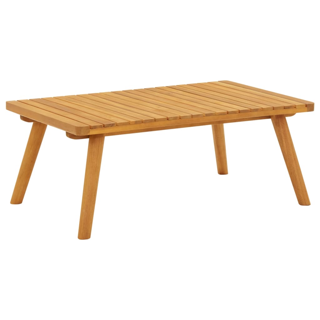 Maison Exclusive - Salon de jardin 3 pcs avec coussins Bois d'acacia massif - 6