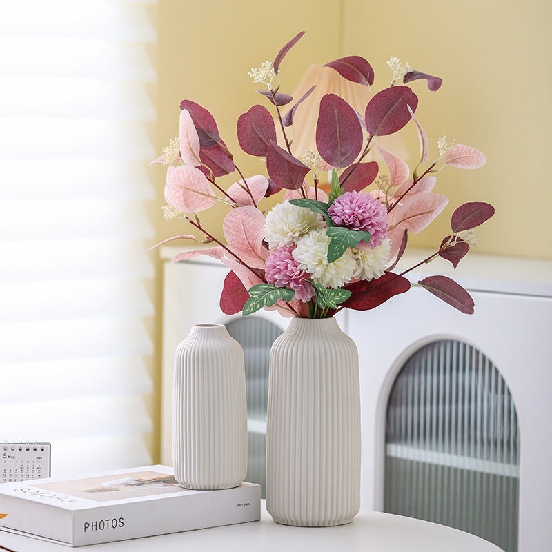 Vase en céramique de Style Nordique Grand Vase déco pour l'herbe de la Pampa comme décoration bohème H22.7CM - 4