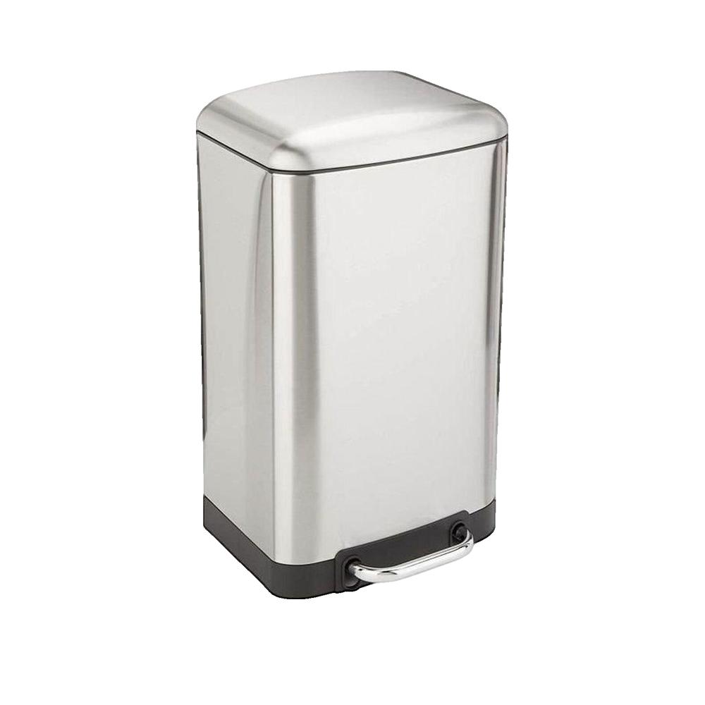 Kosz kuchenny Kitchen-move GREENWICH stal nierdzewna szczotkowana 30L cichy