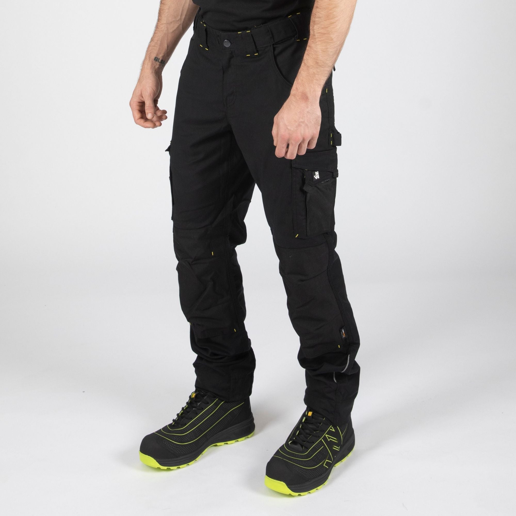 ADAM - PANTALON DE TRAVAIL - 1204 Noir FR 40 - EU 46 - UK 30