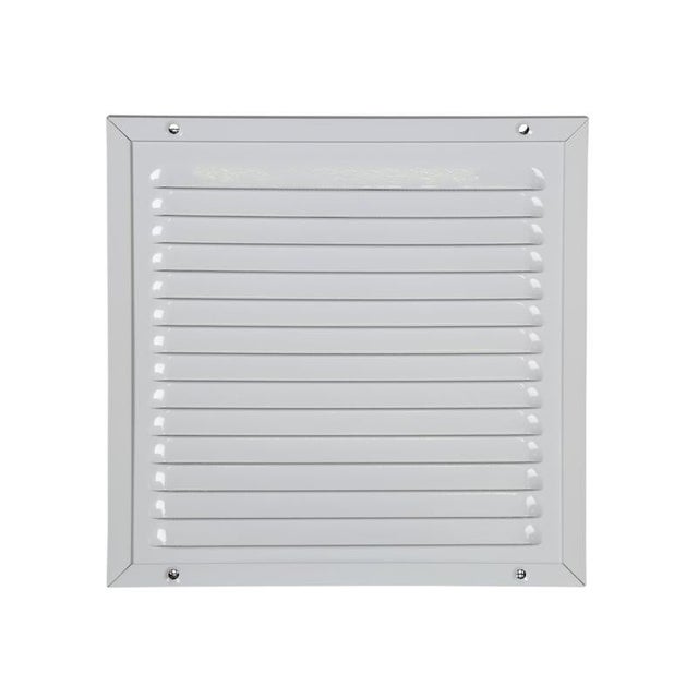 Renson 437 - Grille d'évacuation extérieure en aluminium - Renson - Blanc 200 x 200 mm