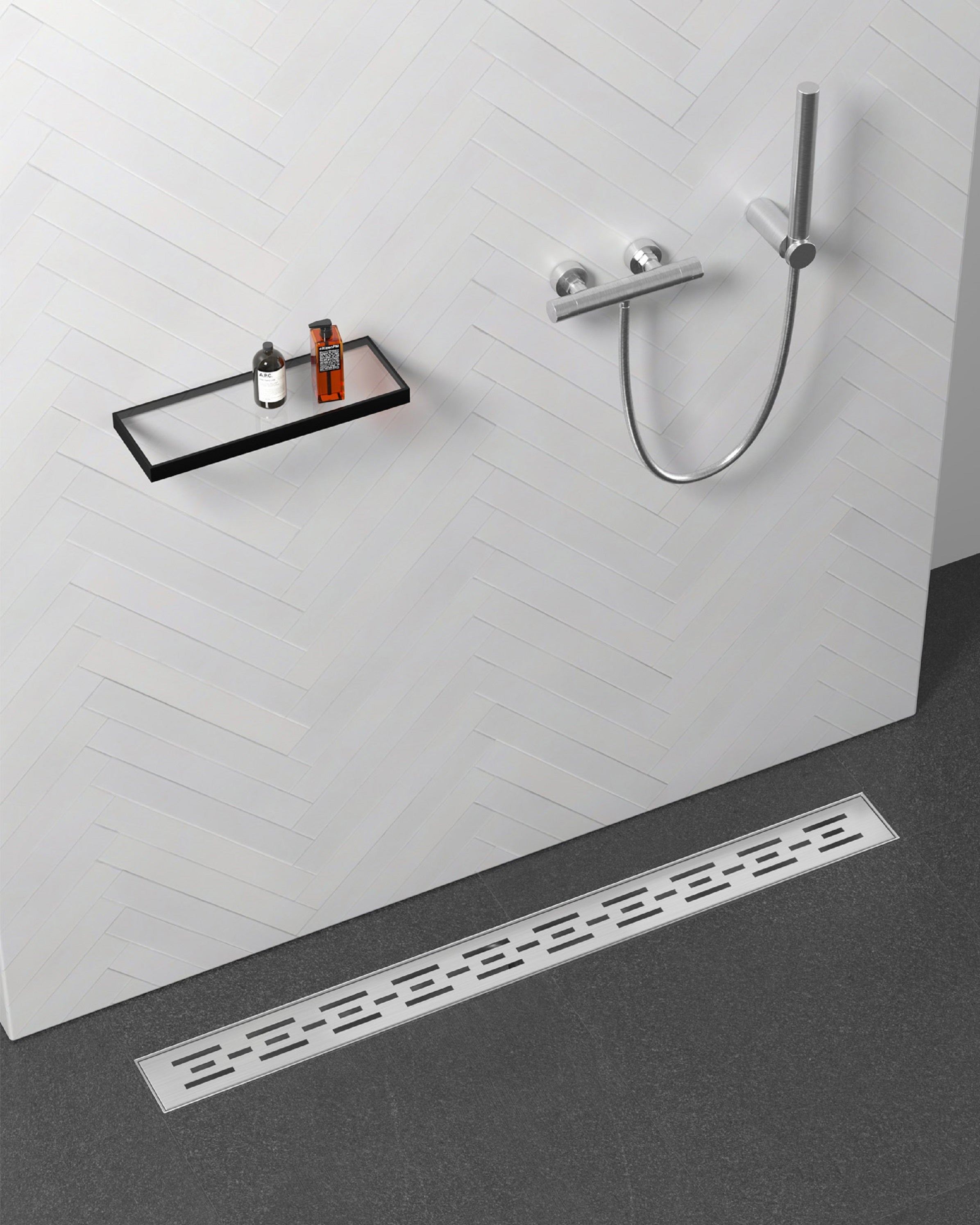 Caniveau de douche italienne 80 centimètres NOYON & THIEBAULT - 2