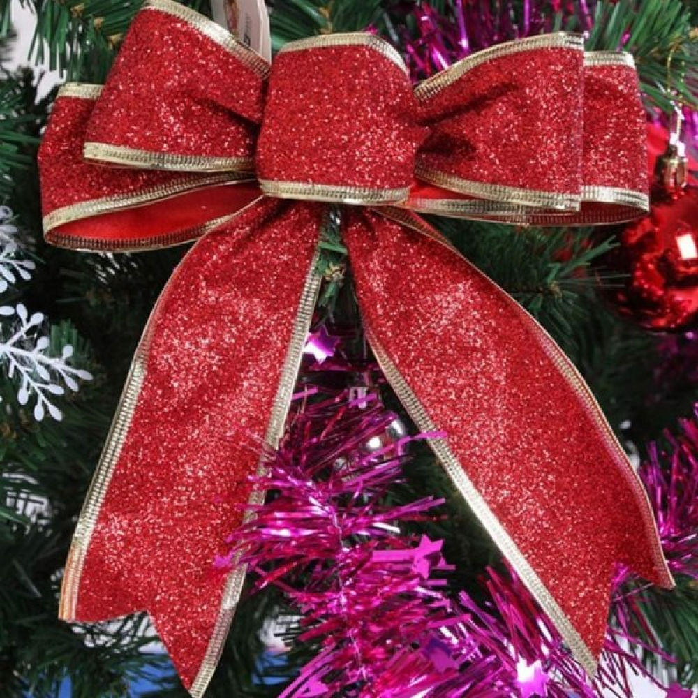 10 noeuds de Noël, noeuds, décorations de sapin de Noël - 4