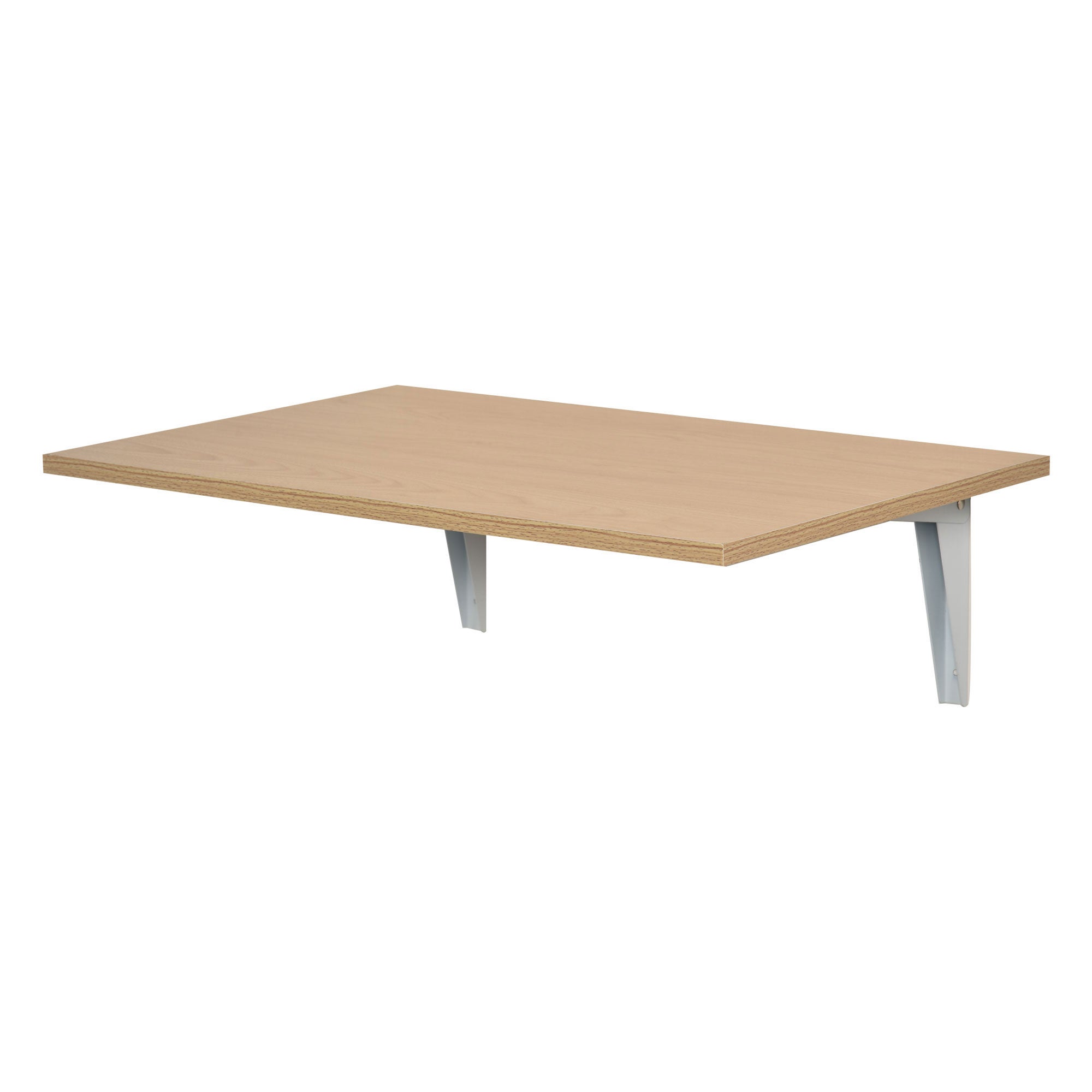 Mesa plegable de pared, mesa plegable de pared de madera, ahorra espacio para cocina, comedor, dormitorio, 60x40x20cm, natural