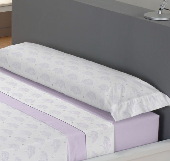 Conjunto de Lençóis de Três Peças Kell Malva 135cm Tacto Extra Macios Donegal Collections - 2