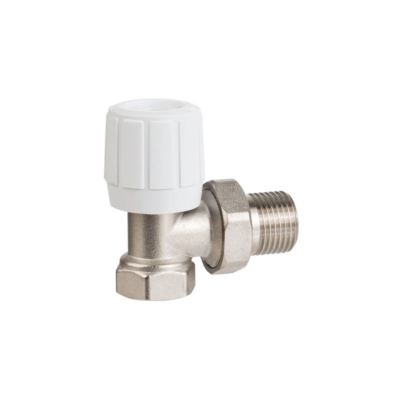 Zawór grzejnikowy JANO zasilający 12 kątowy 1 szt.