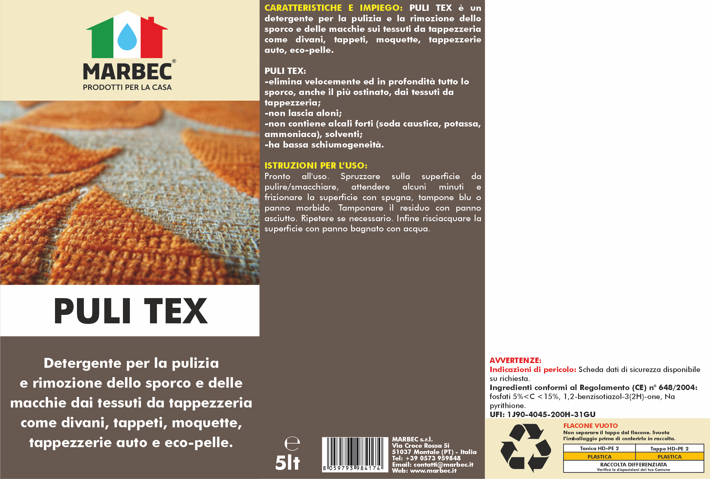 Lacor 39128 Pulitore Elettrico Per Tappeti E Moquette Con Luce UV, 220-240V, 50/60 Hz, Area Di Protezione 60-80 M²