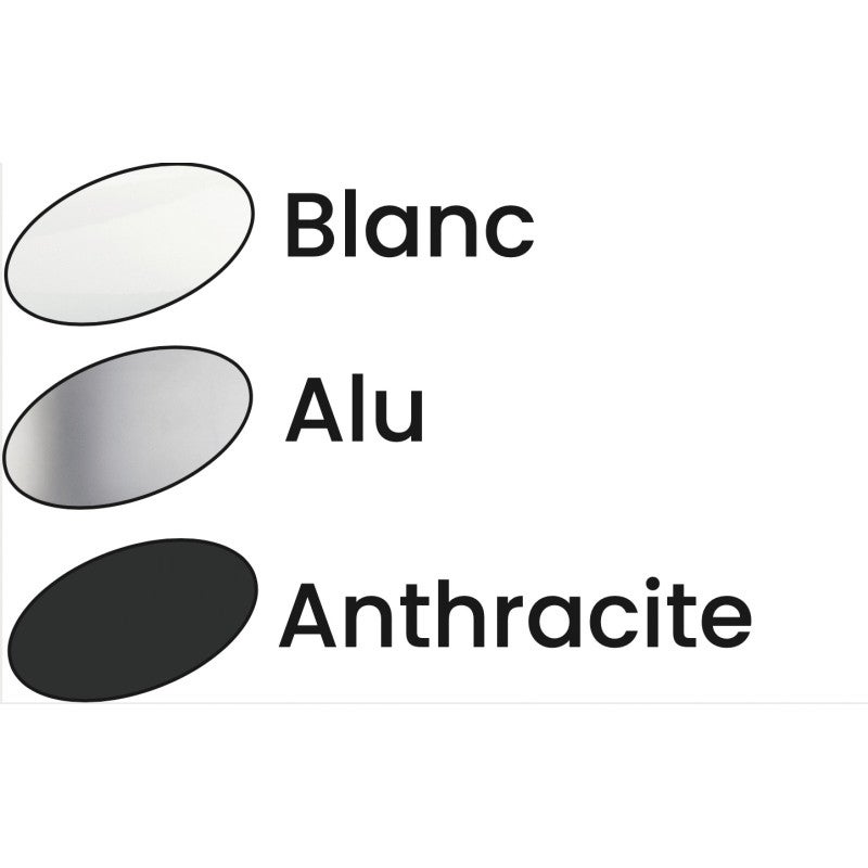 Schneider Electric - Odace - poussoir avec porte-étiquette blanc - S520266 - 3