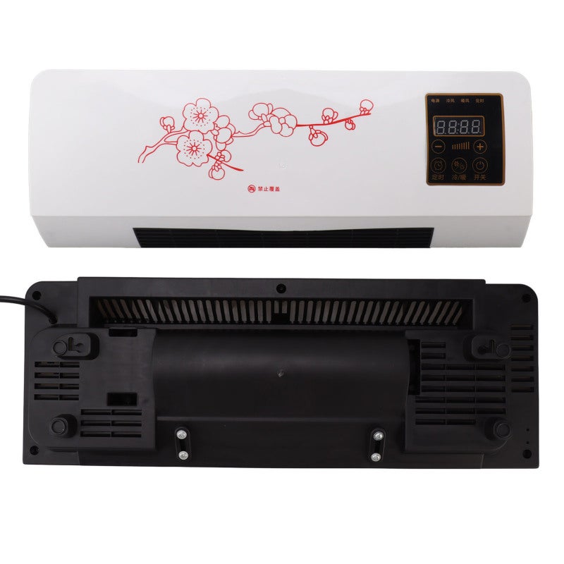 Climatiseur/chauffage mural, mini appareil électrique de chauffage et de refroidissement avec télécommande pour chambre, salle de bain, salon (CN) - 7