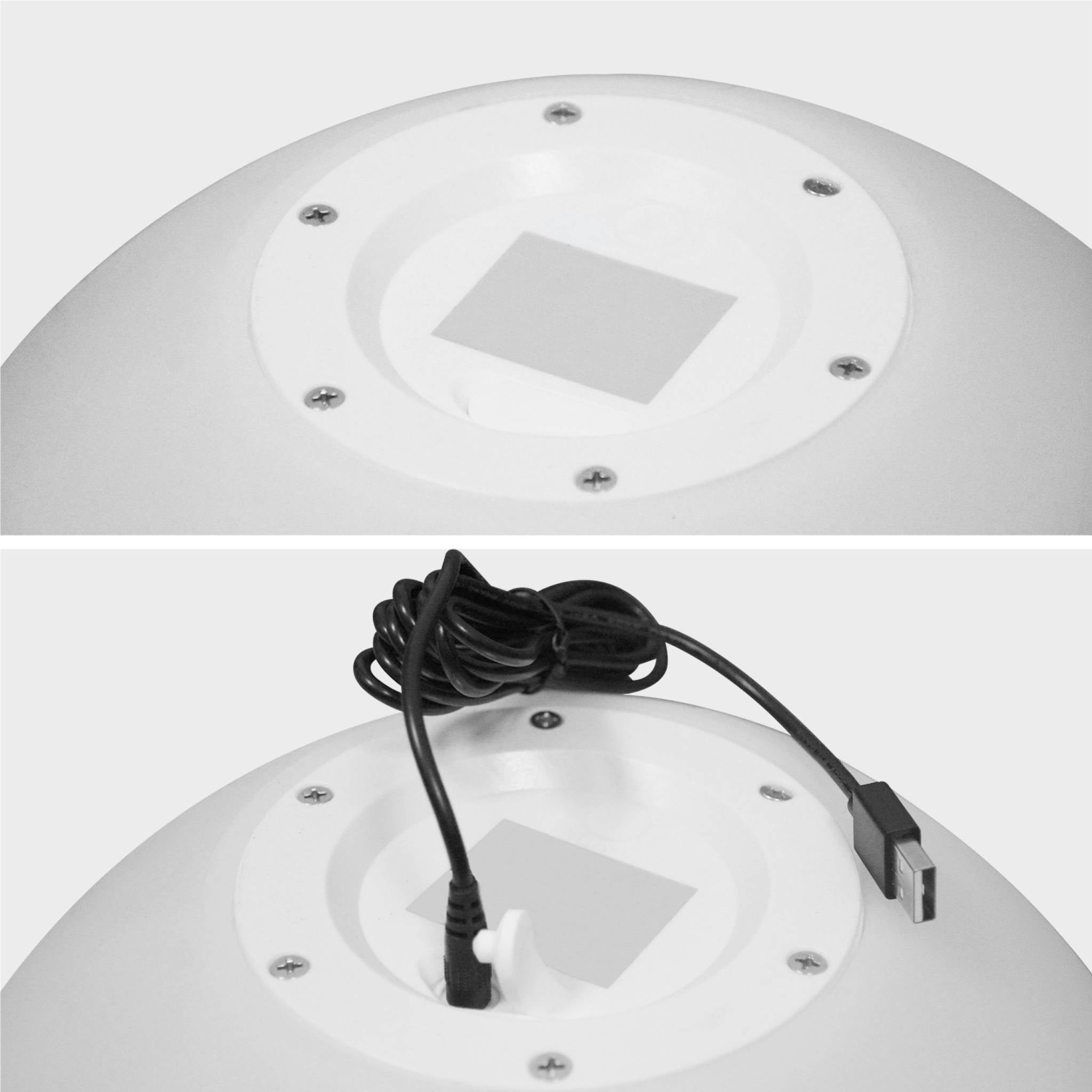 Palla luminosa a LED senza fili, per interni/esterni, 16 colori - 5