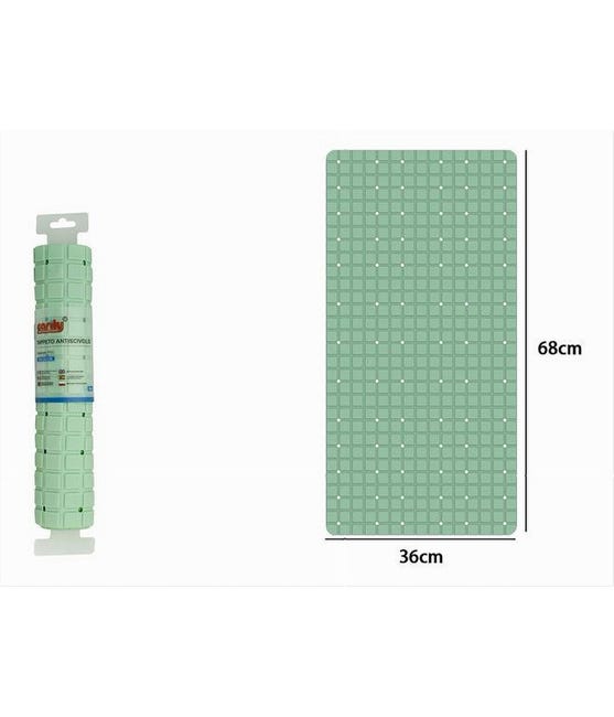 Tappetino antiscivolo per vasca da bagno, 100 x 40 cm, tappetino da doccia extra-lungo, con foro di scarico, tappetino da bagno verde | Leroy Merlin Tappetino antiscivolo per vasca da bagno, 100 x 40 cm, tappetino da doccia extra-lungo, con foro di scarico, tappetino da bagno verde | Leroy Merlin