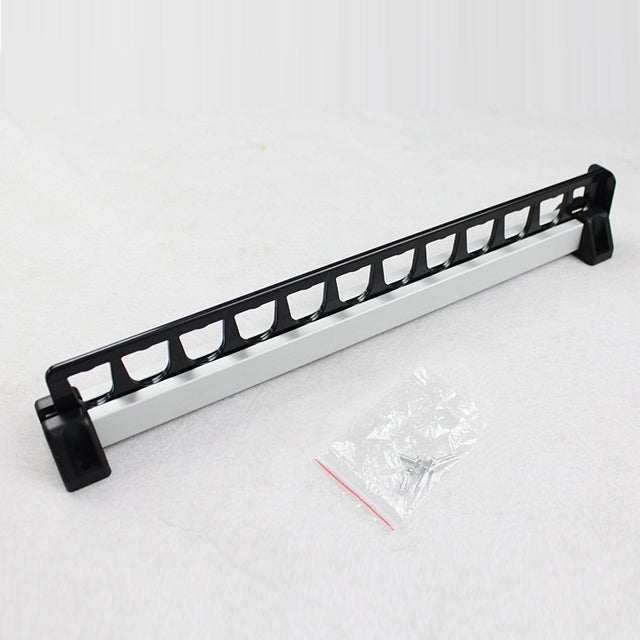 Cabide deslizante para roupeiro, capacidade para 12 cabides, comprimento 315 mm, 1 embalagem