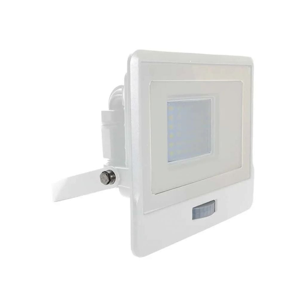 Reflektor LED Samsung Chip 30 W z czujnikiem ruchu PIR, barwa biała, 6500 K, IP65