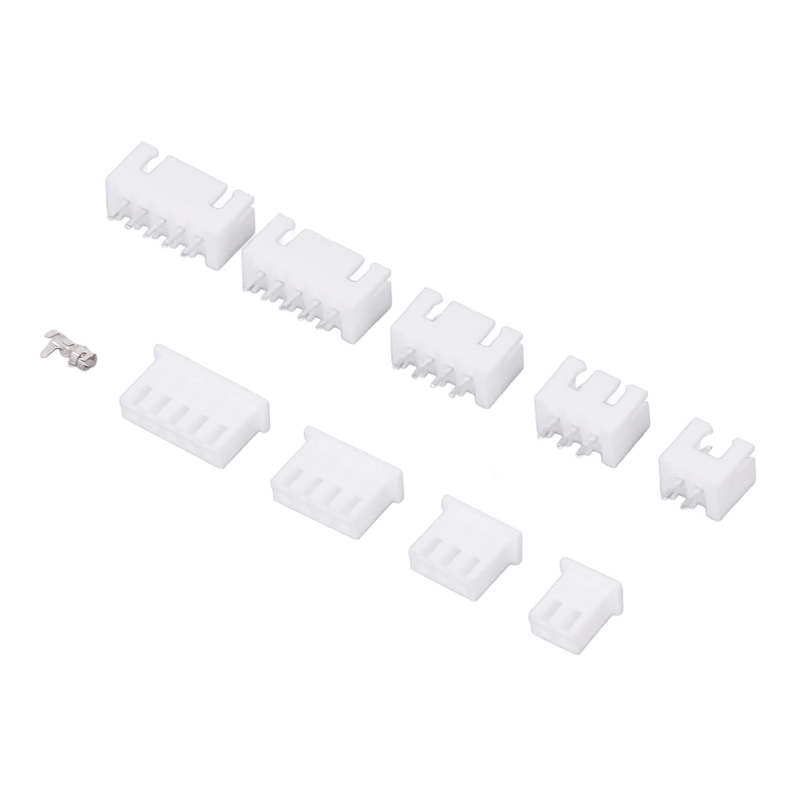 Kit connettore JST da 230 pezzi, guscio in plastica, ottone, 2P, 3P, 4P, 5P, XH2,54 mm, kit connettore alloggiamento maschio femmina - 5
