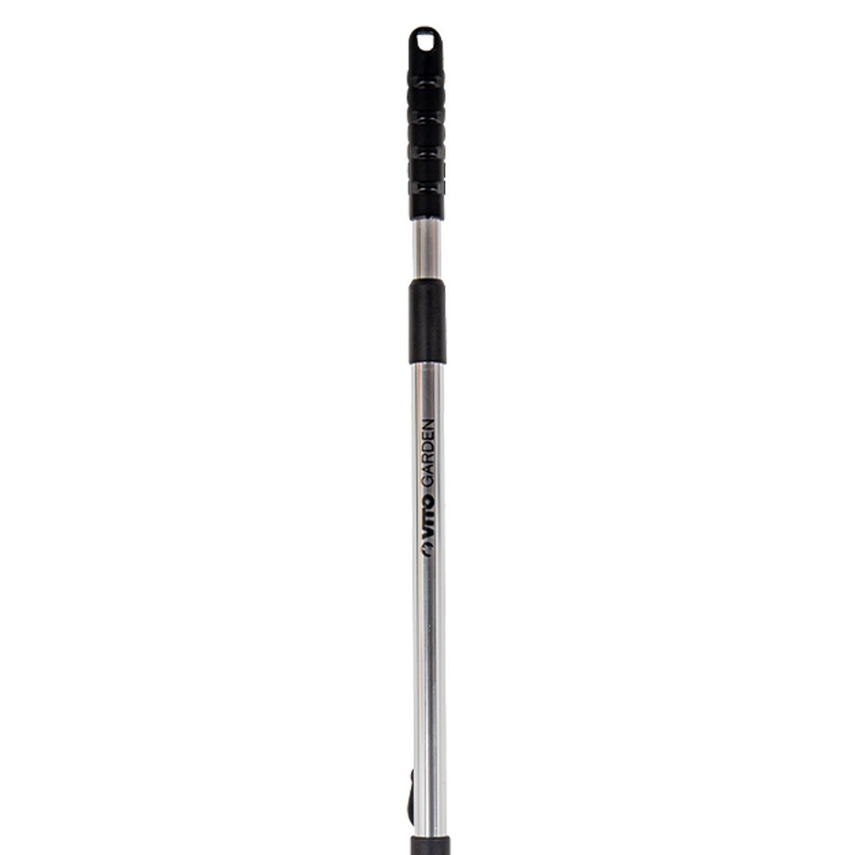 Balai à gazon aluminium 15 dents Manche télescopique 89.5 - 180 cm VITO - 5